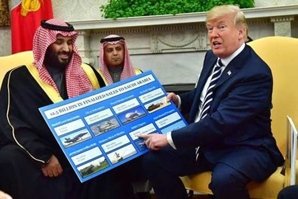 Trump duyurdu: Suriye’nin yeniden inşasını Suudi Arabistan üstlendi